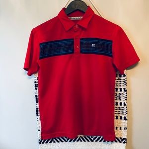 Travis Mathew Youth boys size  Medium Golf Shirt collared  shirt polo short